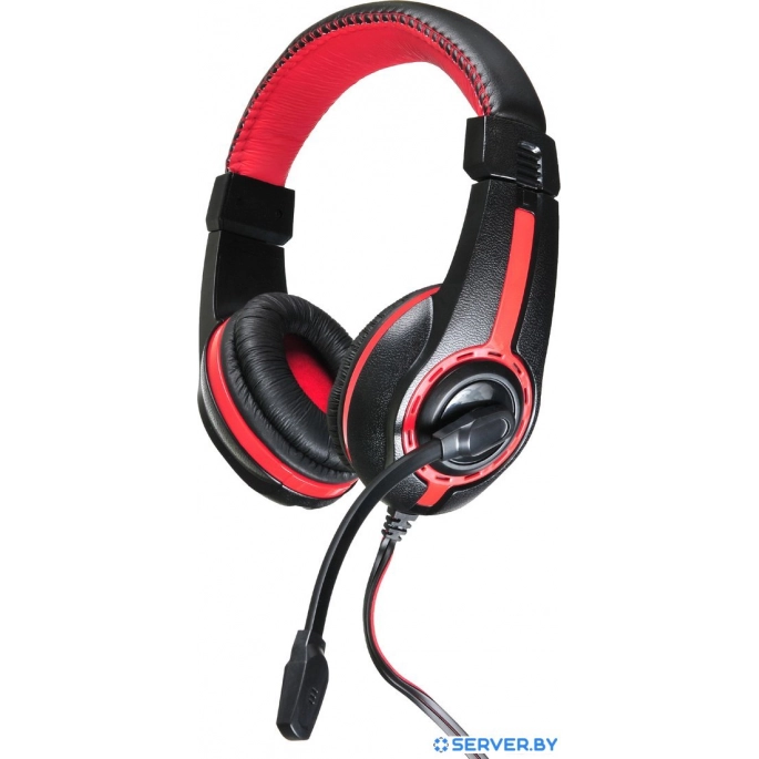 Наушники Oklick HS-L200 (черный/красный). Фото 2