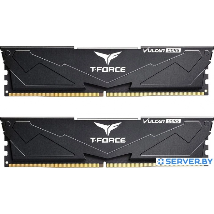 Оперативная память Team T-Force Vulcan 2x16ГБ DDR5 5600 МГц FLBD532G5600HC36BDC01. Фото 1