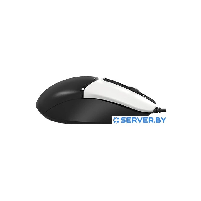Мышь A4Tech Fstyler FM12S (черный/белый). Фото4