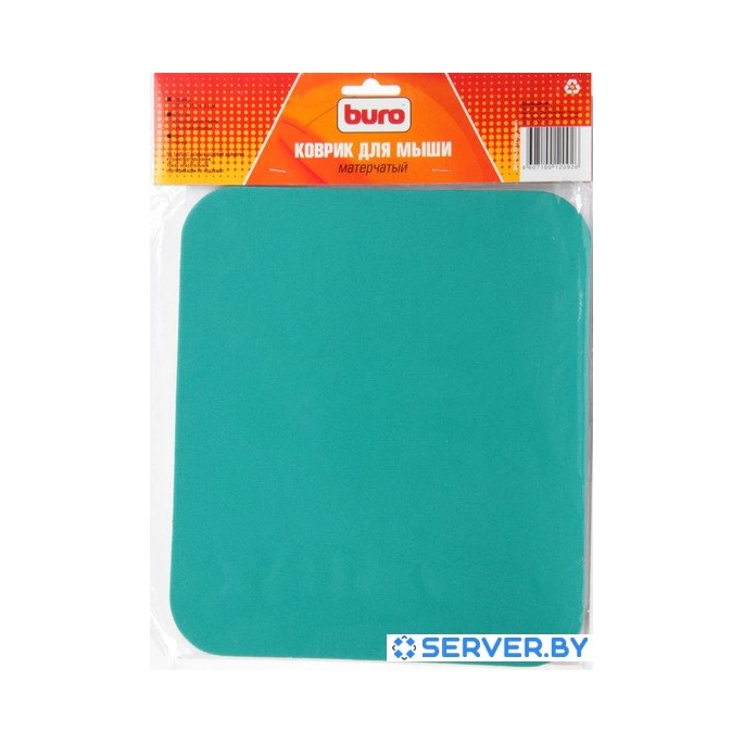Коврик для мыши Buro BU-CLOTH/green матерчатый. Фото 2