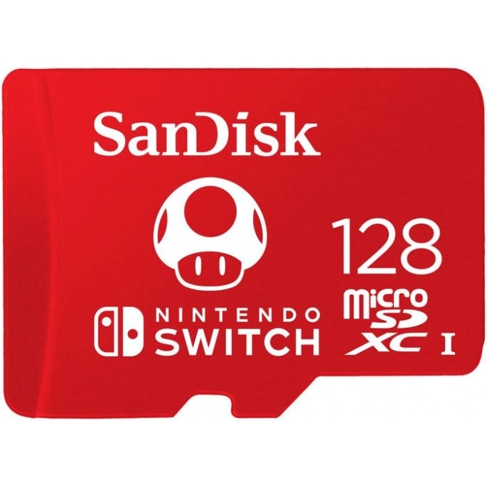 Карта памяти SanDisk For Nintendo Switch microSDXC SDSQXAO-128G-GN3ZN 128GB. Фото 1