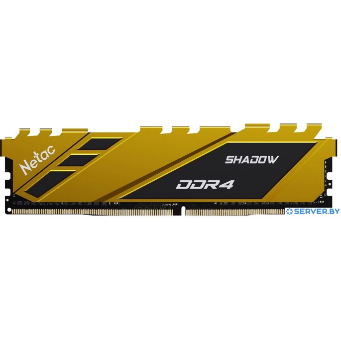 Оперативная память Netac Shadow 16ГБ DDR4 3200 МГц NTSDD4P32SP-16Y. Фото1