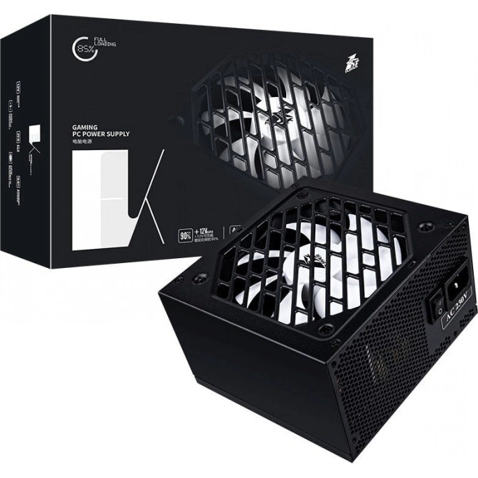 Блок питания 1stPlayer FK 600W PS-600FK. Фото 1