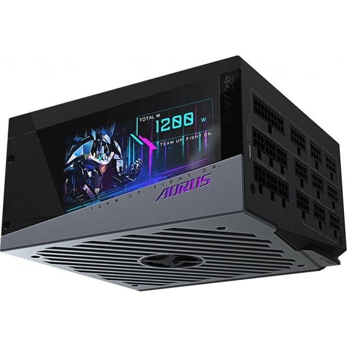 Блок питания Gigabyte Aorus P1200W 80+ Platinum Modular GP-AP1200PM. Фото 2