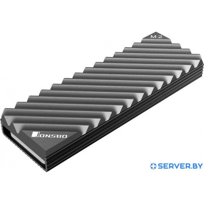 Радиатор для SSD Jonsbo M.2-3 (серый). Фото 3