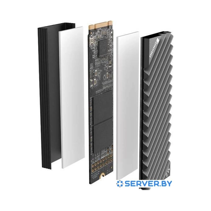 Радиатор для SSD Jonsbo M.2-3 (серый). Фото 5