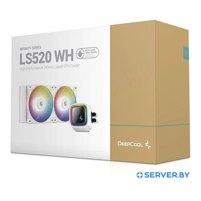 Кулер для процессора DeepCool LS520 WH R-LS520-WHAMNT-G-1. Фото3