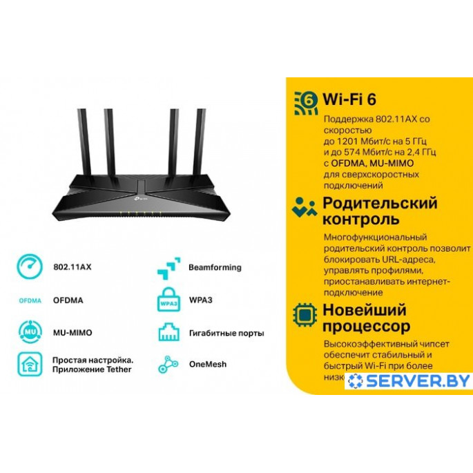 Wi-Fi роутер TP-Link Archer AX23. Фото5