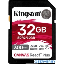 Карта памяти Kingston Canvas React Plus SDHC 32GB
