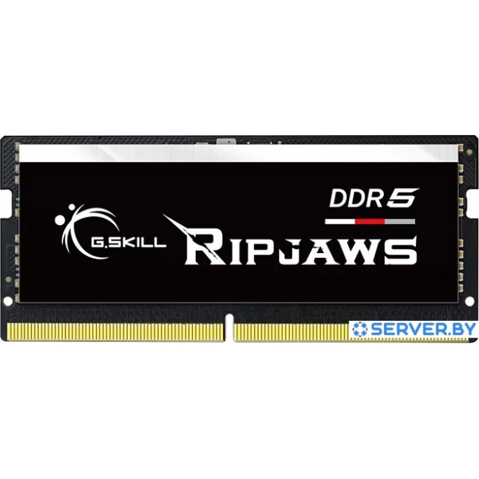 Оперативная память G.Skill Ripjaws 32ГБ DDR5 SODIMM 5600МГц F5-5600S4040A32GX1-RS. Фото 1