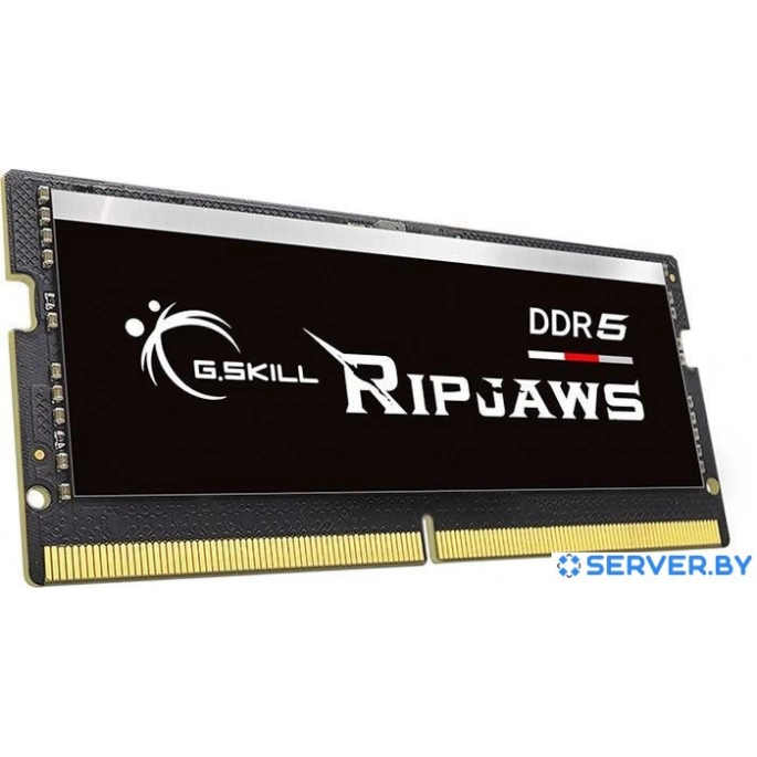 Оперативная память G.Skill Ripjaws 32ГБ DDR5 SODIMM 5600МГц F5-5600S4040A32GX1-RS. Фото 2
