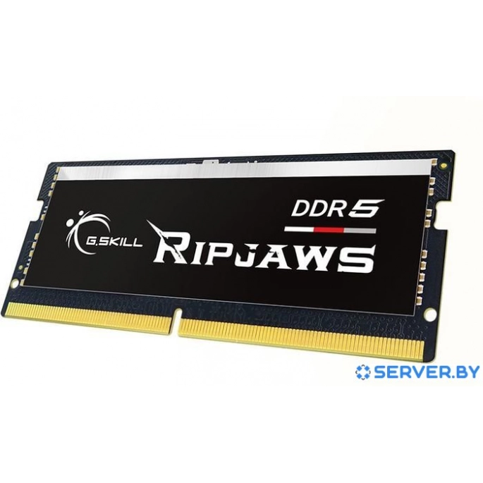 Оперативная память G.Skill Ripjaws 32ГБ DDR5 SODIMM 5600МГц F5-5600S4040A32GX1-RS. Фото 3