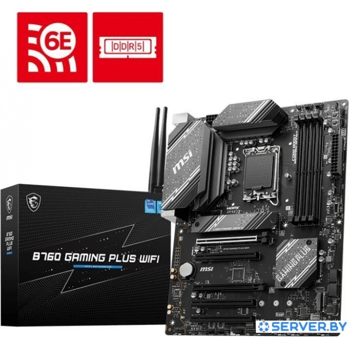 Материнская плата MSI B760 Gaming Plus WiFi. Фото 5