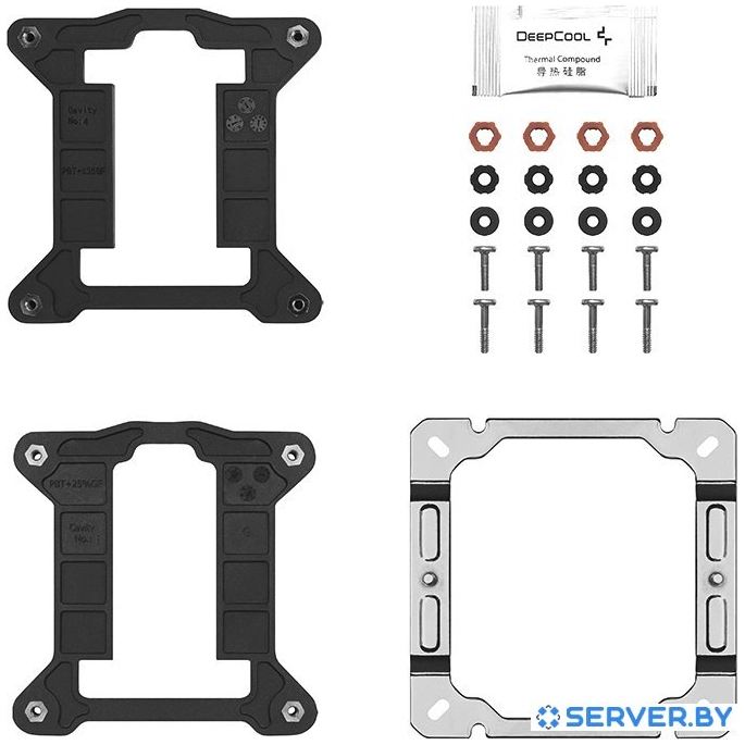 Кулер для процессора DeepCool AG400 LED R-AG400-BKLNMC-G-1. Фото 2