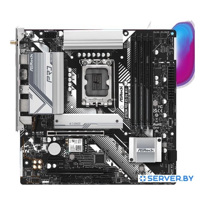 Материнская плата ASRock B760M Pro RS/D4 WiFi. Фото2