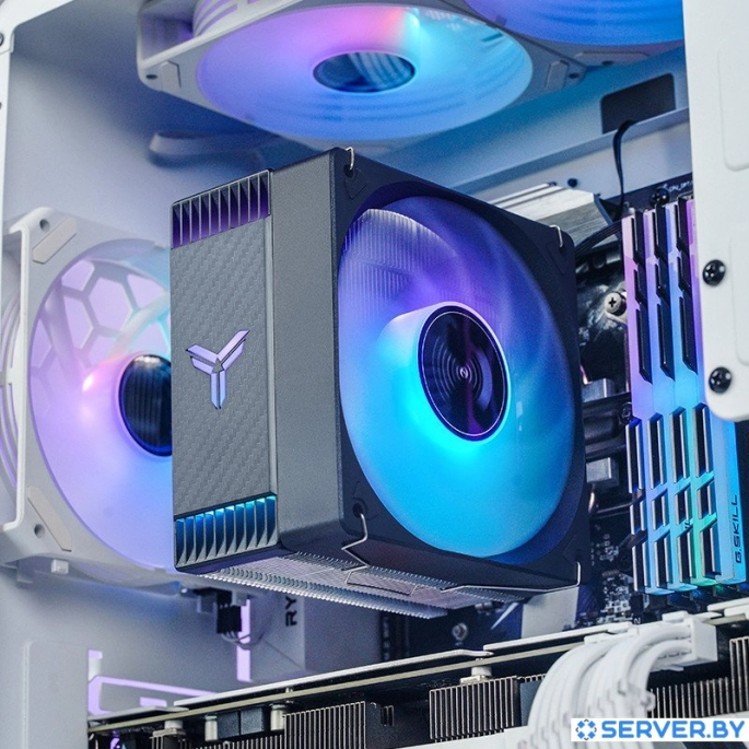 Кулер для процессора Jonsbo CR-1000 EVO ARGB Black. Фото 4