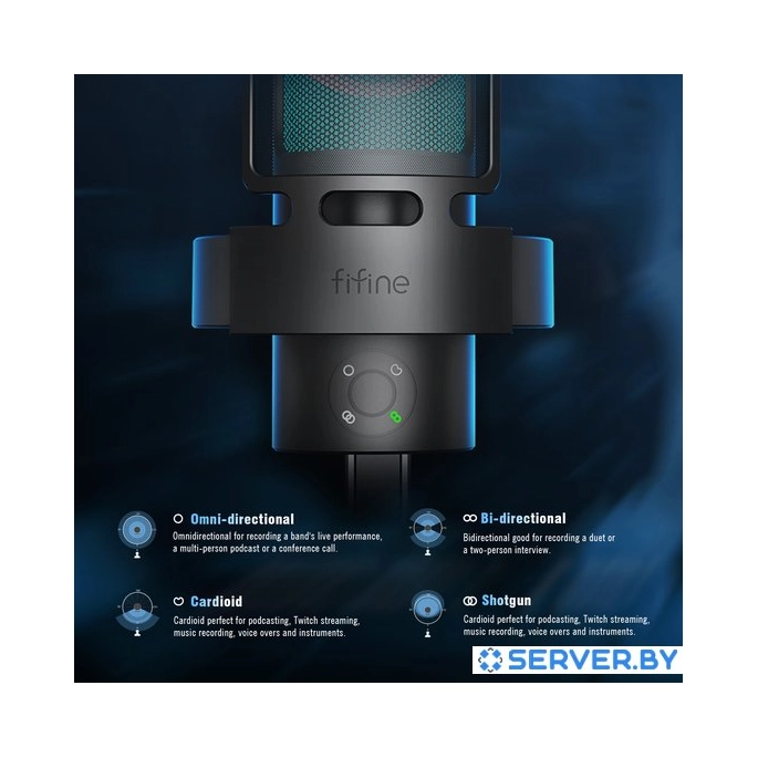 Проводной микрофон FIFINE A8 Plus. Фото 5