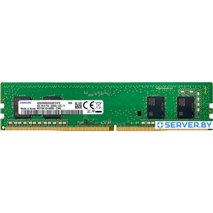 Оперативная память Samsung 8GB DDR4 PC4-25600 M378A1G44AB0-CWE. Фото 1