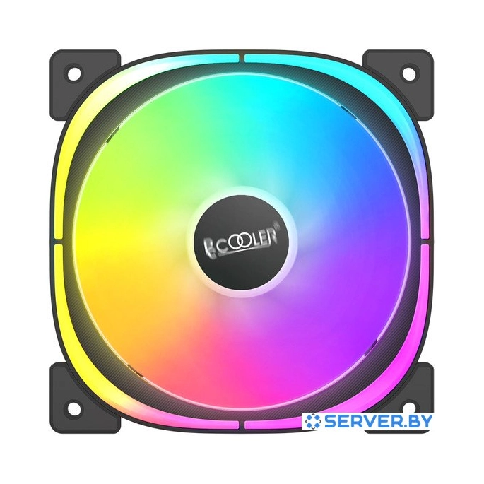 Вентилятор для корпуса PCCooler EF120 ARGB (черный). Фото1