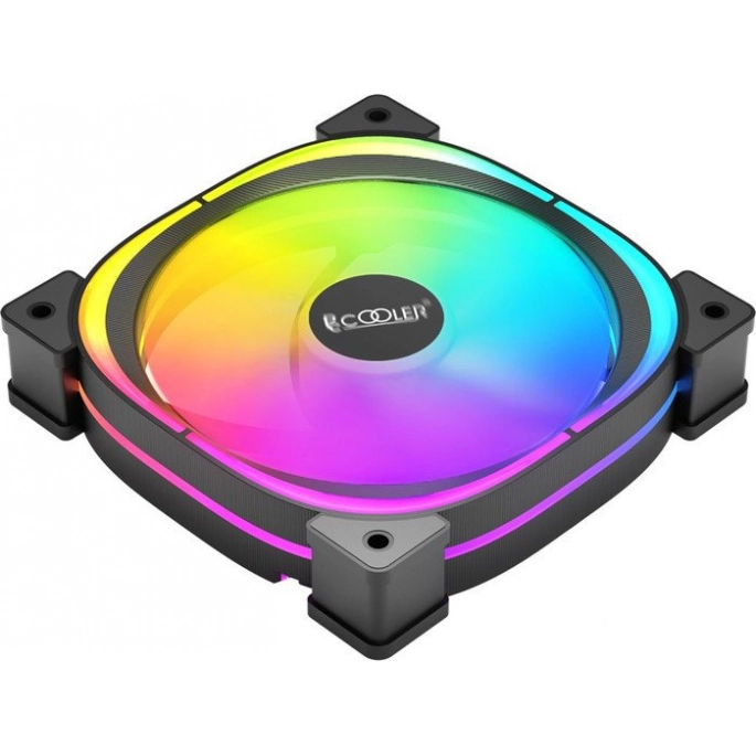 Вентилятор для корпуса PCCooler EF120 ARGB (черный). Фото2