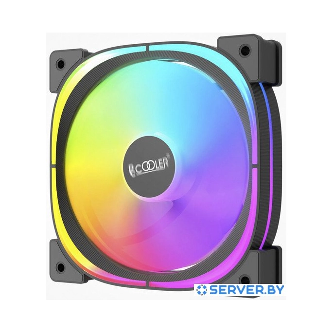Вентилятор для корпуса PCCooler EF120 ARGB (черный). Фото3