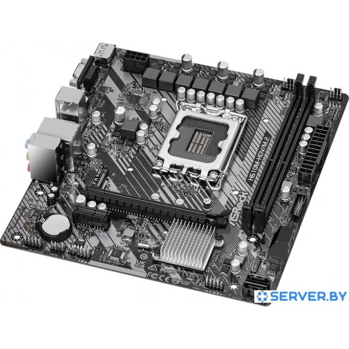 Материнская плата ASRock H610M-HDV/M.2 R2.0. Фото 3