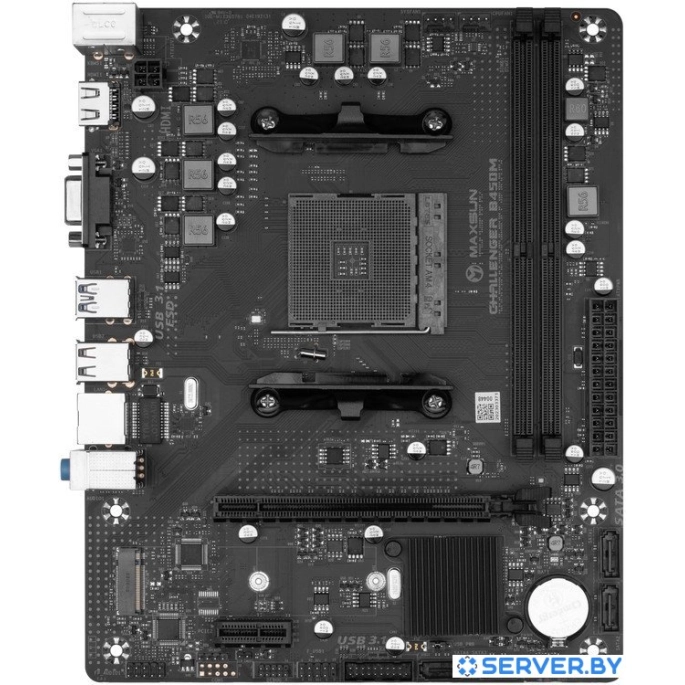 Материнская плата Maxsun Challenger B450M. Фото1