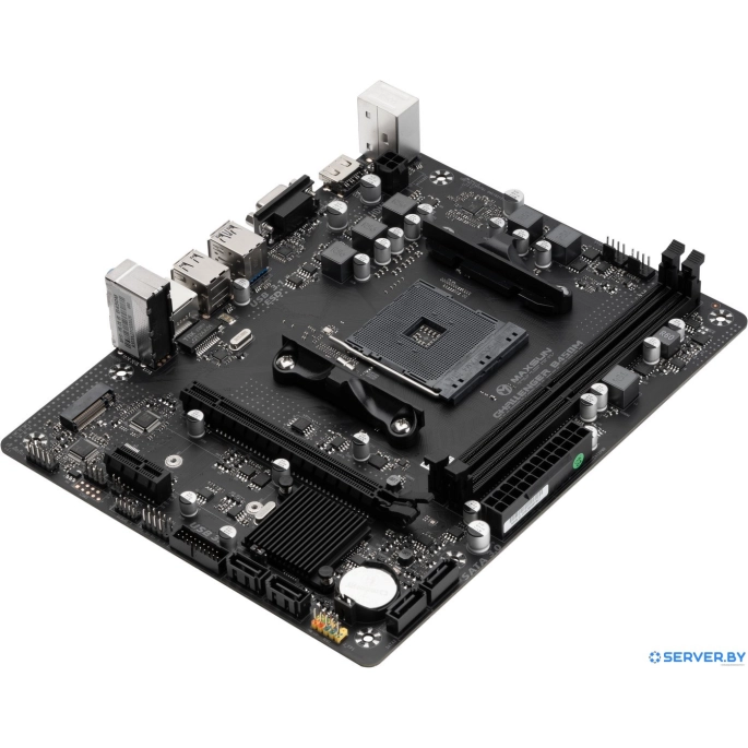 Материнская плата Maxsun Challenger B450M. Фото5