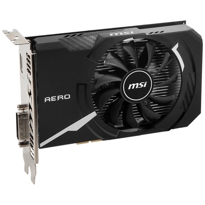 Видеокарта MSI GeForce GT 1030 Aero ITX 4GD4 OC. Фото1