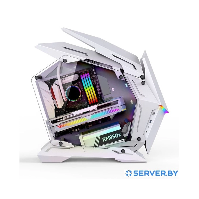 Корпус Jonsbo MOD-3 Mini (белый). Фото 3