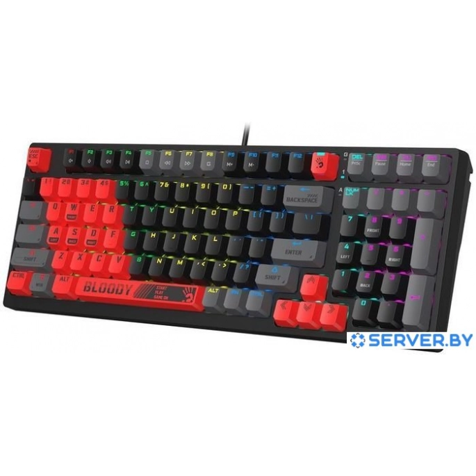 Клавиатура A4Tech Bloody S98 Sports Red (Bloody BLMS Red). Фото 3