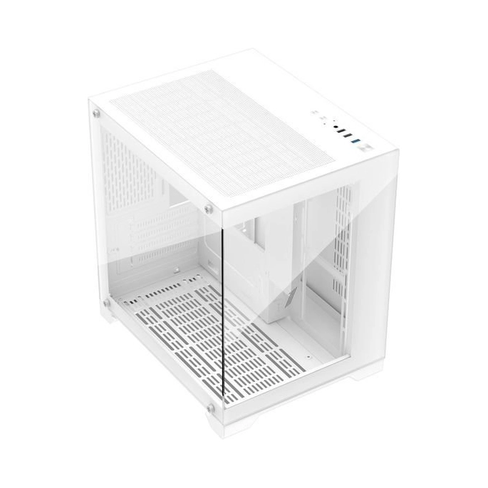 Корпус 1stPlayer MV5-TRANSPARENT (белый). Фото 2