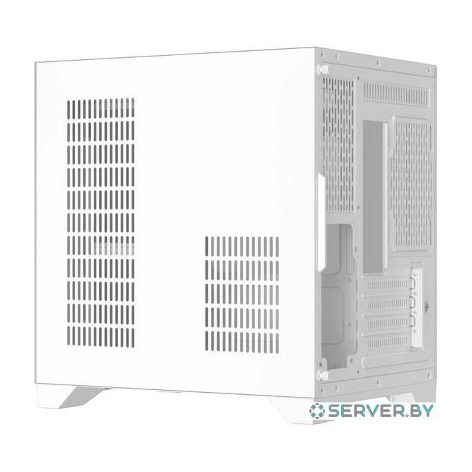 Корпус 1stPlayer MV5-TRANSPARENT (белый). Фото 3