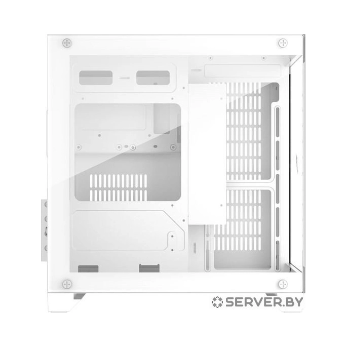 Корпус 1stPlayer MV5-TRANSPARENT (белый). Фото 4