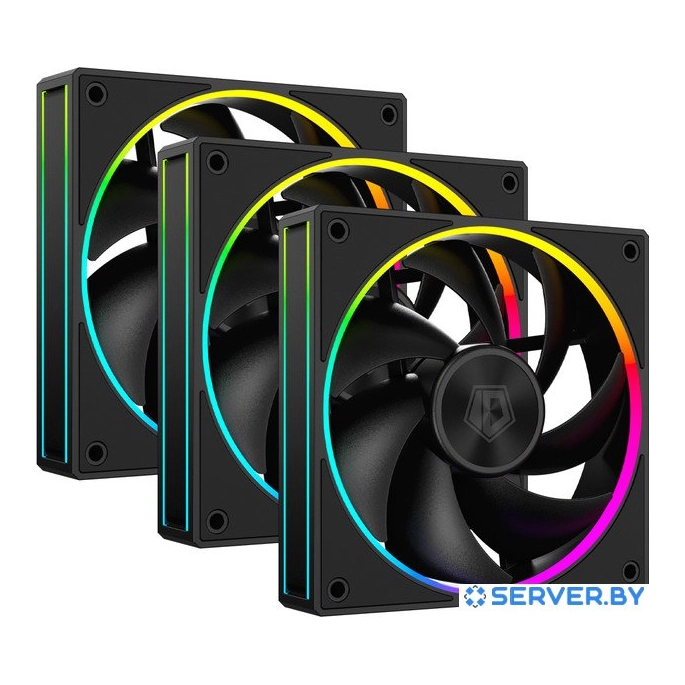 Набор вентиляторов ID-Cooling AF-127-ARGB-K TRIO. Фото 1