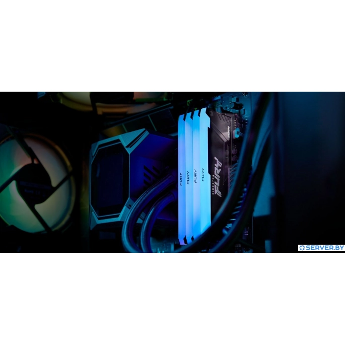Оперативная память Kingston FURY Beast RGB 32ГБ DDR4 3600 МГц KF436C18BB2A/32. Фото 4