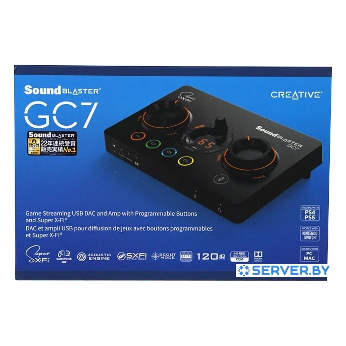 Внешняя звуковая карта Creative Sound Blaster GC7. Фото5