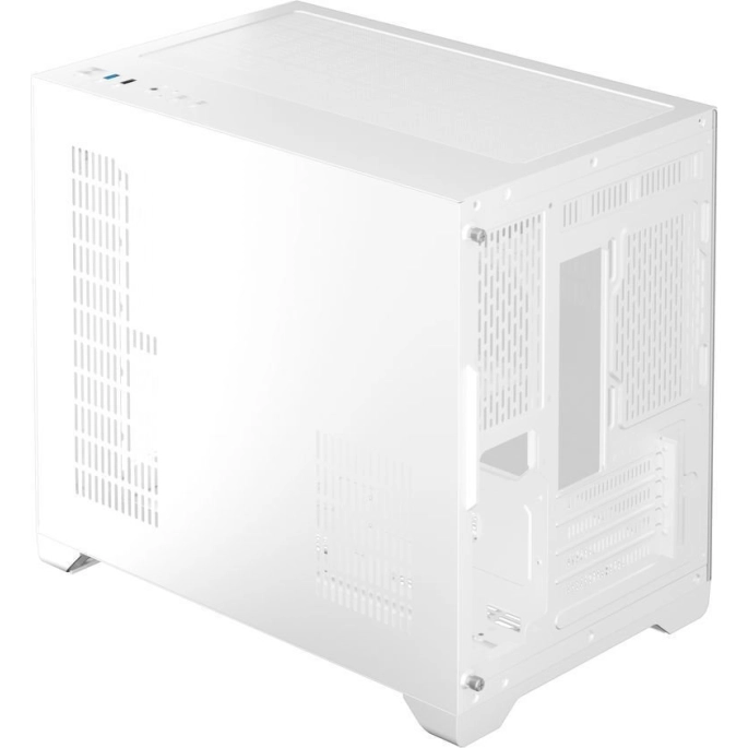 Корпус 1stPlayer MV6-TRANSPARENT (белый). Фото 2