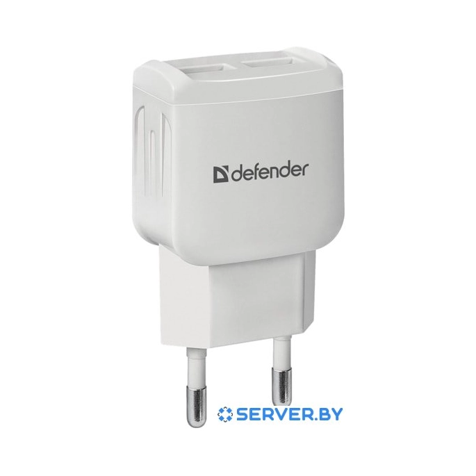 Сетевое зарядное Defender UPA-22 (белый). Фото 1