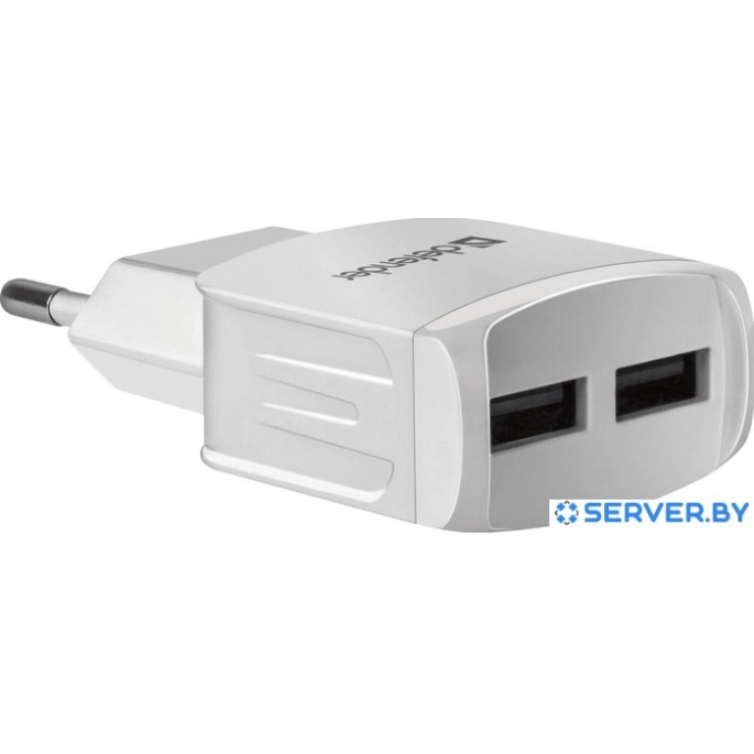 Сетевое зарядное Defender UPA-22 (белый). Фото 2