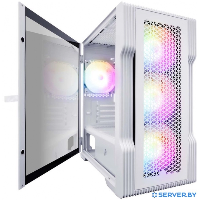 Корпус 1stPlayer Trilobite T3-WH-4F1-W. Фото1