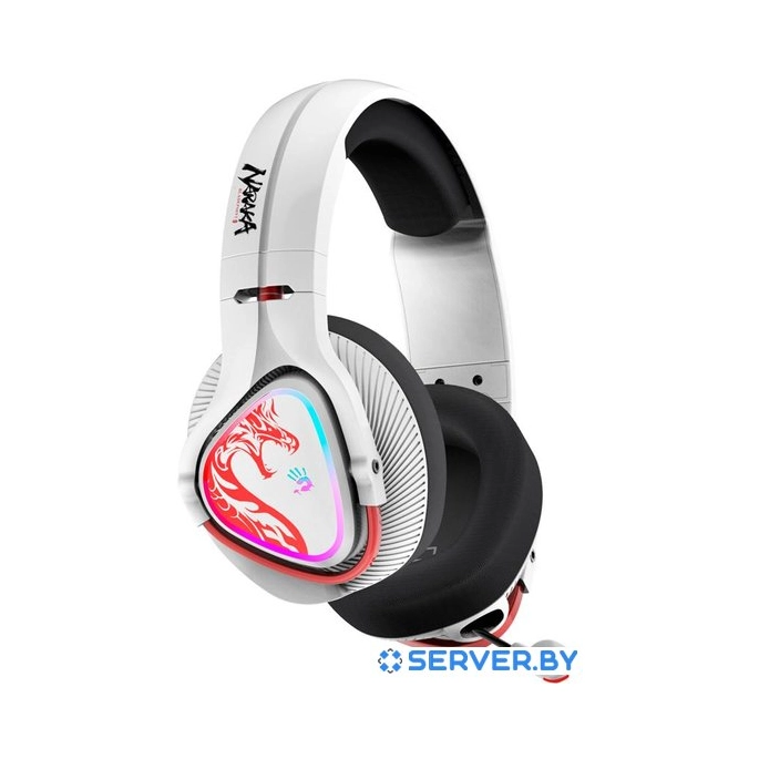 Наушники A4Tech Bloody MR720 (белый). Фото 2