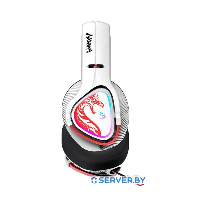 Наушники A4Tech Bloody MR720 (белый). Фото 4