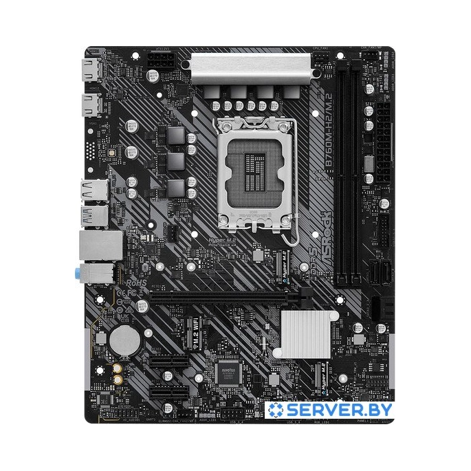 Материнская плата ASRock B760M-H2/M.2. Фото 1