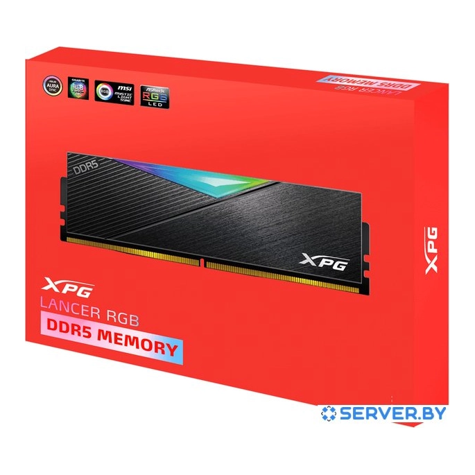 Оперативная память ADATA XPG Lancer RGB 2x16ГБ DDR5 6800МГц AX5U6800C3416G-DCLARBK. Фото 5