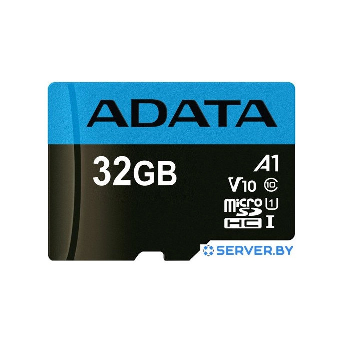 Карта памяти A-Data Premier AUSDH32GUICL10A1-RA1 microSDHC 32GB (с адаптером). Фото 2