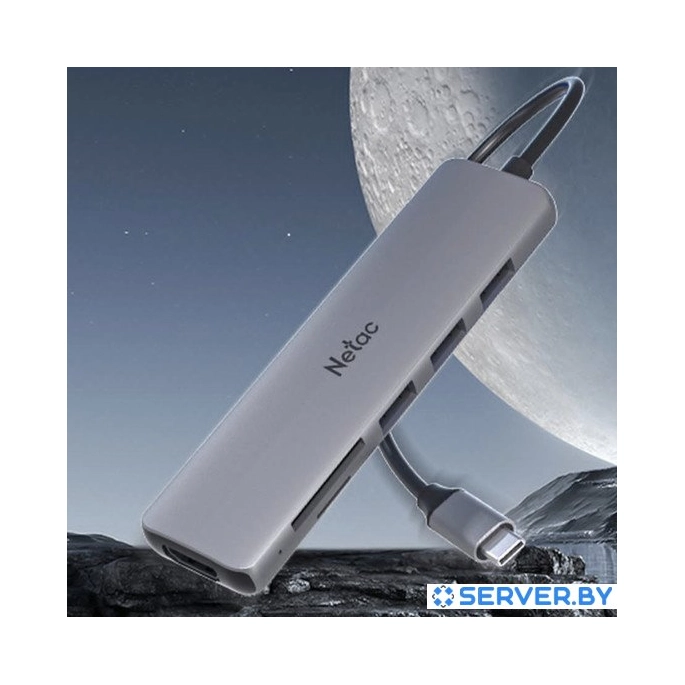 USB-хаб Netac WF14 NT08WF14-30GR. Фото 1