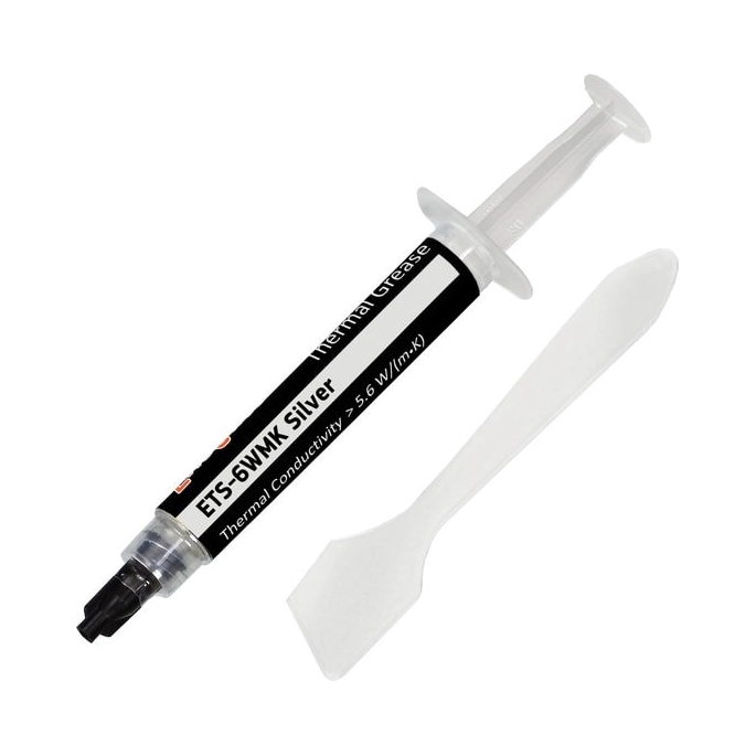 Термопаста ExeGate ETS-6WMK Silver EX282347RUS (4 г.). Фото 1