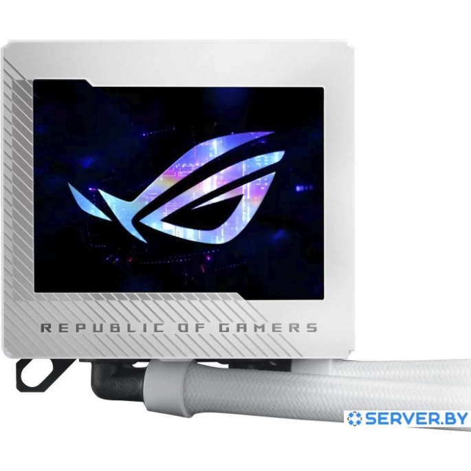 Система жидкостного охлаждения для процессора ASUS ROG Ryujin III 240 ARGB White Edition. Фото4