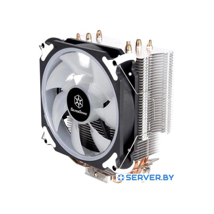 Кулер для процессора SilverStone AR12 RGB. Фото 3